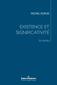 Existence et significativité