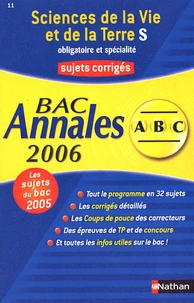 Sciences de la Vie et de la Terre S Obligatoire et spécialité