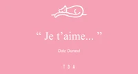 Je t'aime