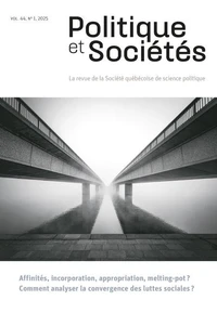 Politique et Sociétés. Vol. 44 No. 1,  2025