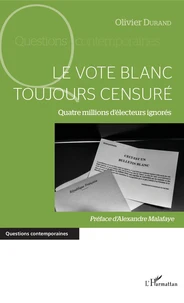 Le vote blanc toujours censuré