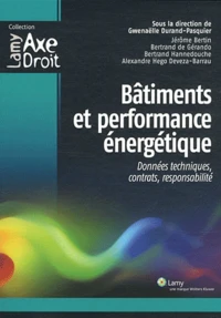 Bâtiments et performance énergétique