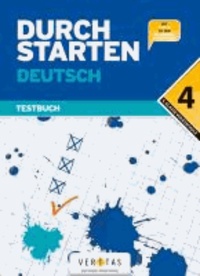 Durchstarten Deutsch 4. Schuljahr. Testbuch mit Lösungsheft.