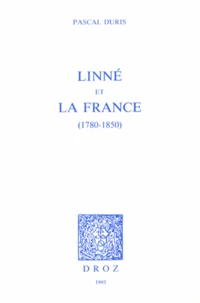 Linné et la France (1780-1850)
