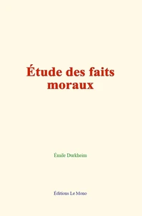 Etude des faits moraux