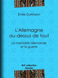 L'Allemagne au-dessus de tout