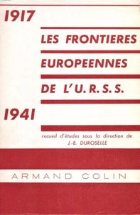Les frontières européennes de l'URSS, 1917-1941