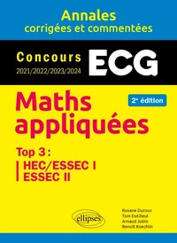 Maths appliquées ECG