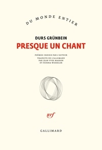 Durs Grunbein - Presque un chant.