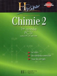 Chimie 2 première année PCSI 2ème période