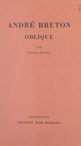 André Breton oblique