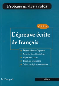 L'épreuve écrite de français
