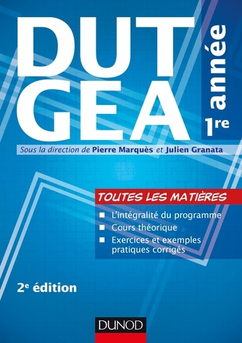 Pierre Marquès - DUT GEA 1re année - 2e éd.