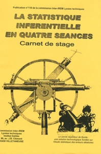 La statistique inférentielle en quatre séances
