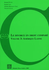 Le divorce en droit comparé