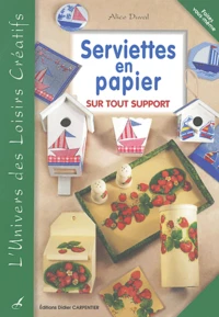 Serviettes en papier sur tout support