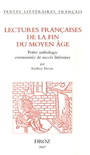 Lectures françaises de la fin du Moyen Age