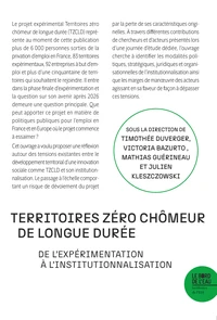Territoires zéro chômeur de longue durée
