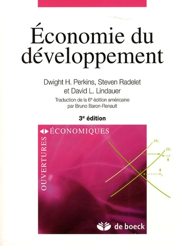 Dwight H. Perkins et Steven Radelet - Economie du développement.