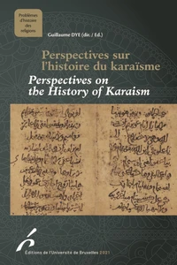 Perpectives sur l'histoire du karaïsme