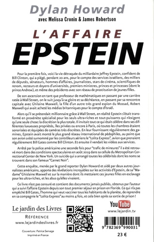 L'affaire Epstein. Espionnage, caméras vidéos, prostitution de mineures et chantage