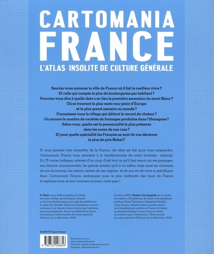 Cartomania France. L'atlas insolite de culture générale