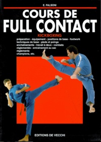 E Falsoni - Cours De Full Contact. Kickboxing.