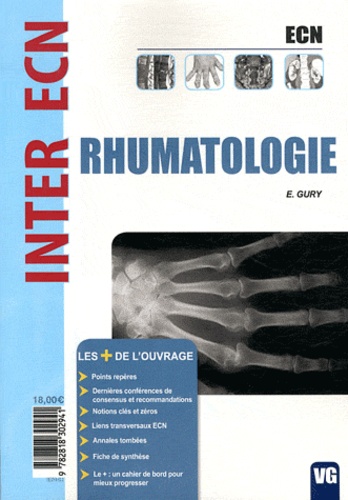 E. Gury - Rhumatologie.