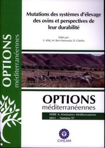 E. Khlij et Hamouda m. Ben - Mutations des systèmes d'élevage des ovins et perspectives de leur durabilité.