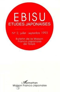 EBISU ETUDES JAPONAISES NUMERO 2