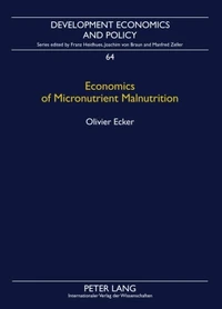 Economics of Micronutrient Malnutrition