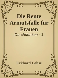 Die Rente Armutsfalle für Frauen