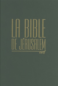  Ecole biblique de Jérusalem - La Bible de Jérusalem.