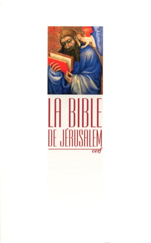  Ecole biblique de Jérusalem - La Bible de Jérusalem.