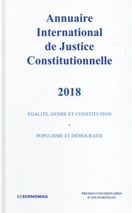 Téléchargement gratuit de livres numériques Annuaire international de justice constitutionnelle  - Tome 34 CHM RTF PDF en francais par Economica