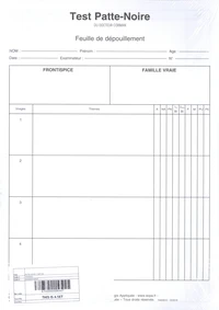 Test Patte-Noire