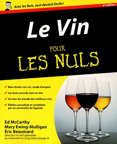 Le vin pour les nuls 6e édition