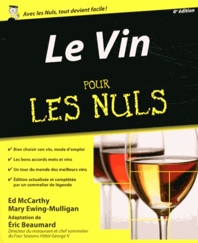 Le Vin pour les Nuls 6e édition