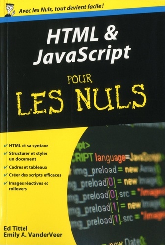 HTML & JavaScript pour les Nuls