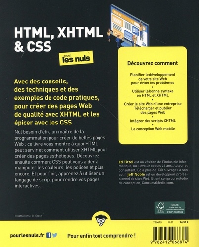 HTML, XHTML & CSS3 pour les nuls 2e édition