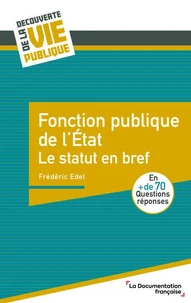 Fonction publique de l'Etat