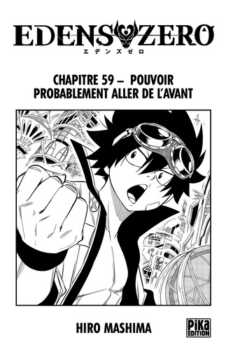 Hiro Mashima - Edens Zero Chapitre 059 - Pouvoir probablement aller de l'avant.