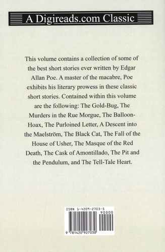 The Best Short Stories of Edgar Allan Poe. The Fall of the House of Usher, The Tell-Tale Heart and Other Tales