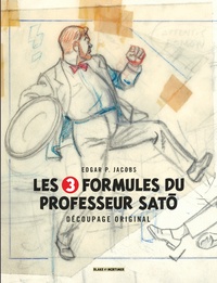Edgar Pierre Jacobs - Les aventures de Blake et Mortimer  : Les 3 formules du Professeur Sato - Découpage original.