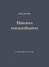 Edgar Poe et Edgar Allan Poe - Histoires extraordinaires.