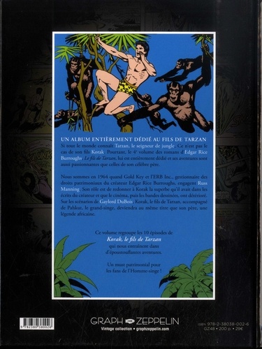 Korak, le fils de Tarzan Tome 2