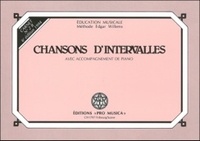 Edgar Willems - Chansons dintervalles avec accompagnement de piano - Carnet n° 2B.