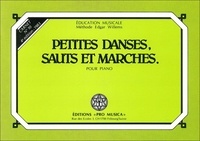 Edgar Willems - Petites danses, sauts et marches pour piano, carnet n° 10.