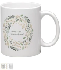 Mug Couronne Végétale