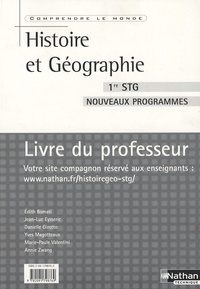 Edith Bomati et Jean-Luc Eysseric - Histoire et Géographie 1e STG - Livre du professeur.